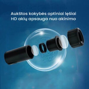 Інноваційний портативний міні-мікроскоп для дітей зі світлодіодним підсвічуванням Užsisakykite Trendai.lt 23