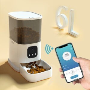 Автоматична розумна годівниця для домашніх тварин з Wi-Fi і відеокамерою Užsisakykite Trendai.lt 10