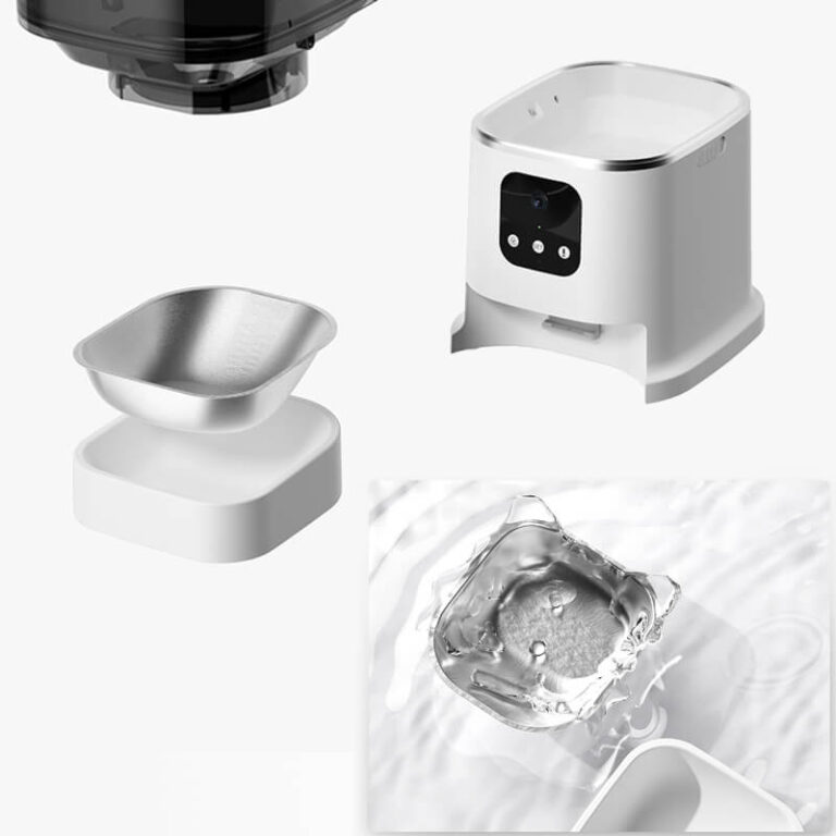 Автоматична розумна годівниця для домашніх тварин з Wi-Fi і відеокамерою Užsisakykite Trendai.lt 8