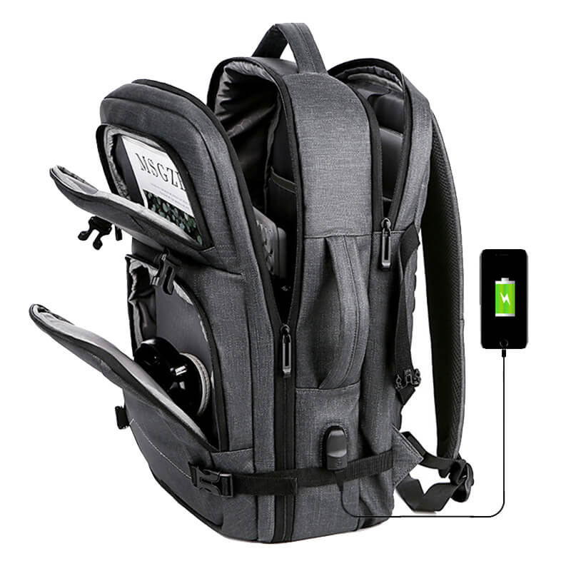 Багатофункціональний водонепроникний рюкзак з підключенням USB Užsisakykite Trendai.lt