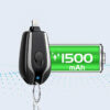 Портативний міні зарядний пристрій брелок Power Bank 1500 mAh iphone / USB-C Užsisakykite Trendai.lt 38