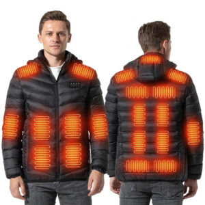 Куртка з електропідігрівом з USB унісекс до 19 зон Užsisakykite Trendai.lt 12