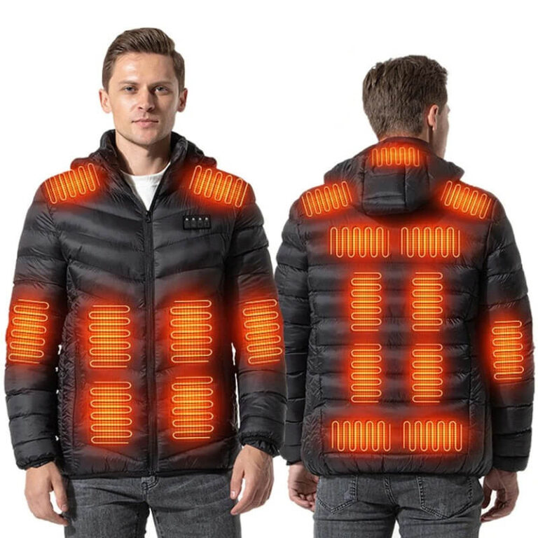 Куртка з електропідігрівом з USB унісекс до 19 зон Užsisakykite Trendai.lt 4
