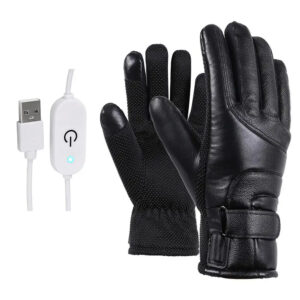 Шкіряні рукавички з електропідігрівом Užsisakykite Trendai.lt 23