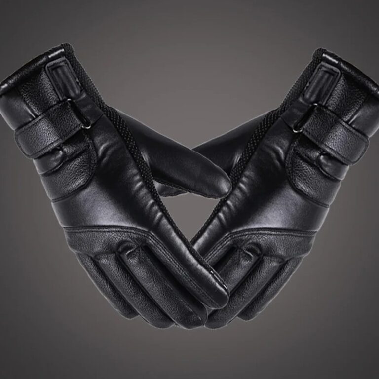 Шкіряні рукавички з електропідігрівом Užsisakykite Trendai.lt 5