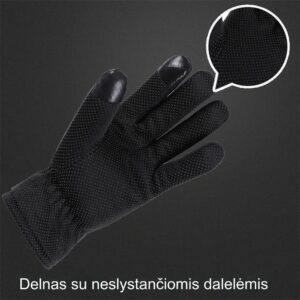 Шкіряні рукавички з електропідігрівом Užsisakykite Trendai.lt 20