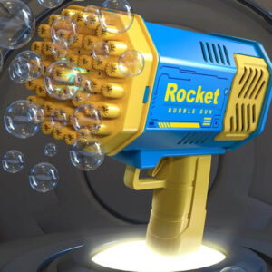 Електрична автоматична бульбашка, машина для бульбашок для дітей Базука Ракета Užsisakykite Trendai.lt 25