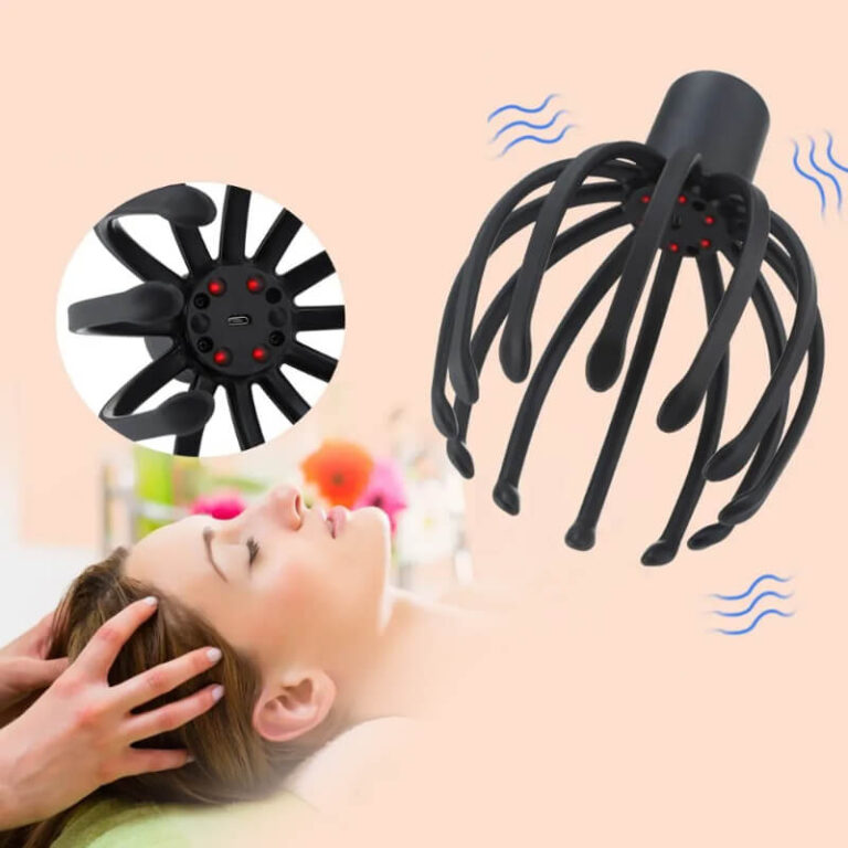 Електричний акумуляторний масажер для голови Octopus Užsisakykite Trendai.lt 9