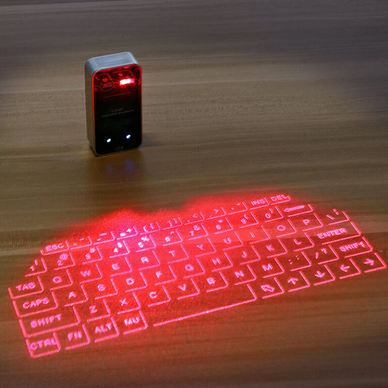 Лазерна бездротова клавіатура для комп’ютера та телефону з проектором Užsisakykite Trendai.lt 4