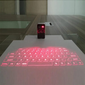 Лазерна бездротова клавіатура для комп’ютера та телефону з проектором Užsisakykite Trendai.lt 18