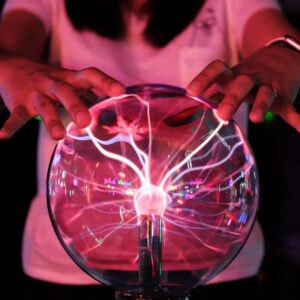 Чарівна плазмова лампа у склі з блискавкою – фізичний експеримент навіть 20 см Užsisakykite Trendai.lt 13