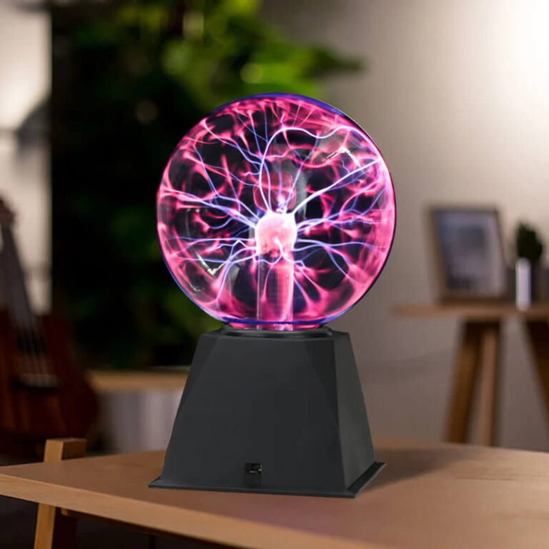 Чарівна плазмова лампа у склі з блискавкою – фізичний експеримент навіть 20 см Užsisakykite Trendai.lt 10