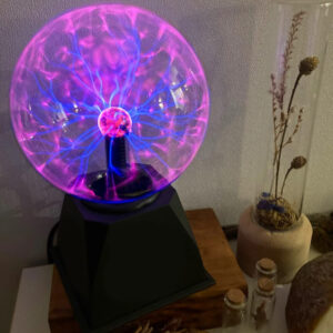 Чарівна плазмова лампа у склі з блискавкою – фізичний експеримент навіть 20 см Užsisakykite Trendai.lt 18
