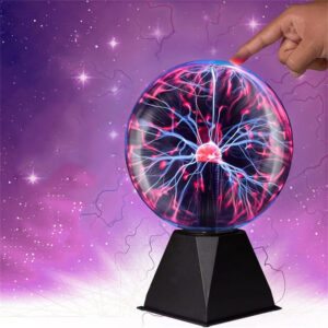 Чарівна плазмова лампа у склі з блискавкою – фізичний експеримент навіть 20 см Užsisakykite Trendai.lt 21