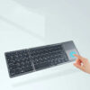 Міні-складна бездротова клавіатура з сенсорною поверхнею Užsisakykite Trendai.lt 35