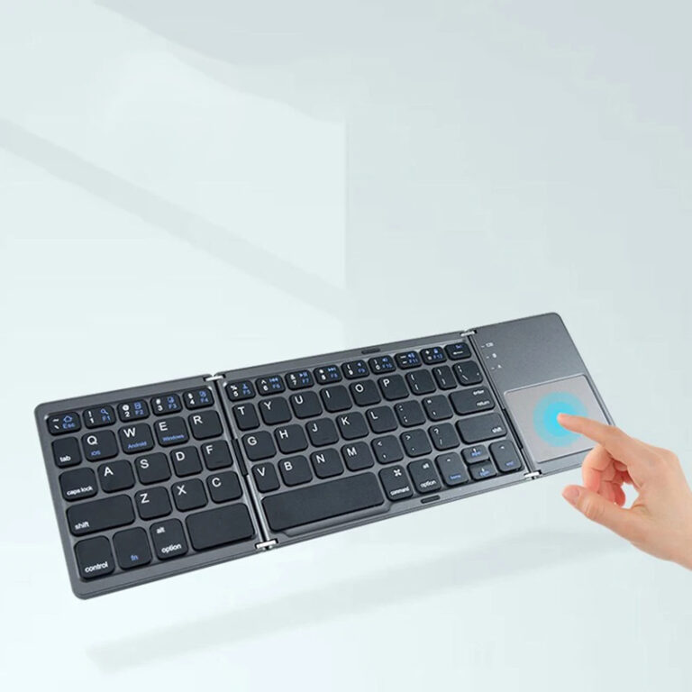 Міні-складна бездротова клавіатура з сенсорною поверхнею Užsisakykite Trendai.lt 8