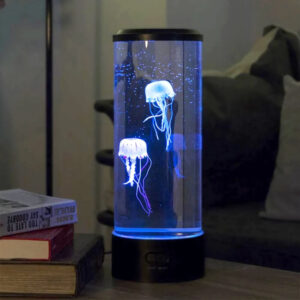 Портативна світлодіодна нічна настільна лампа з імітацією медузи Užsisakykite Trendai.lt 11