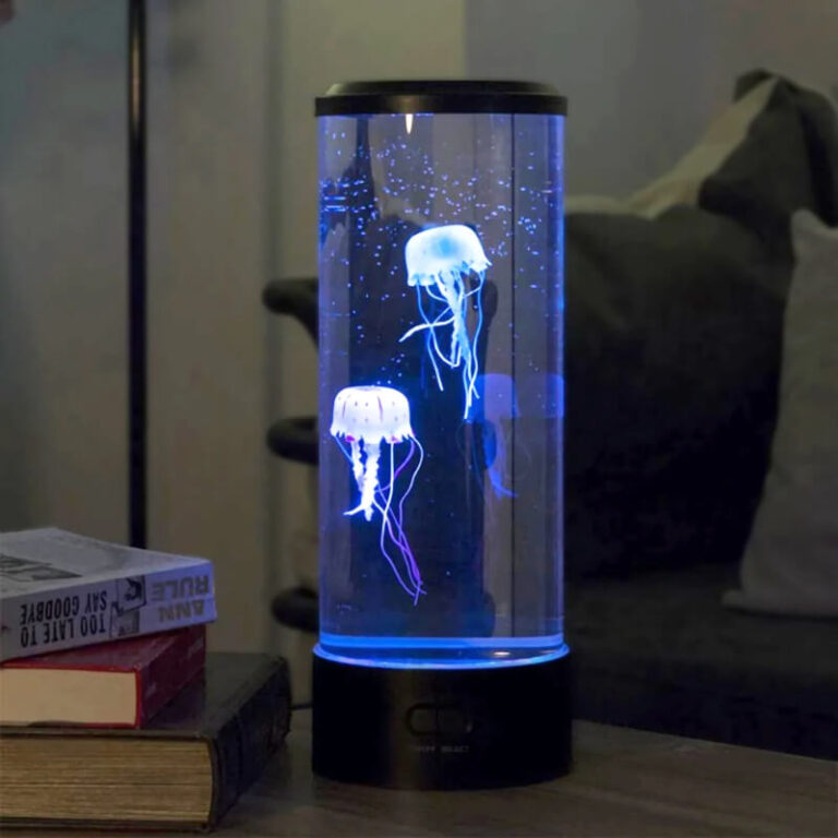 Портативна світлодіодна нічна настільна лампа з імітацією медузи Užsisakykite Trendai.lt 4