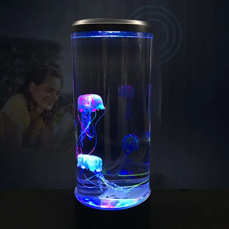 Портативна світлодіодна нічна настільна лампа з імітацією медузи Užsisakykite Trendai.lt 6