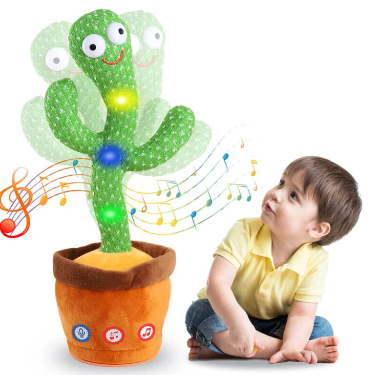 Танцюючий кактус для дітей, м’яка іграшка, яка співає і повторює слова Užsisakykite Trendai.lt 5